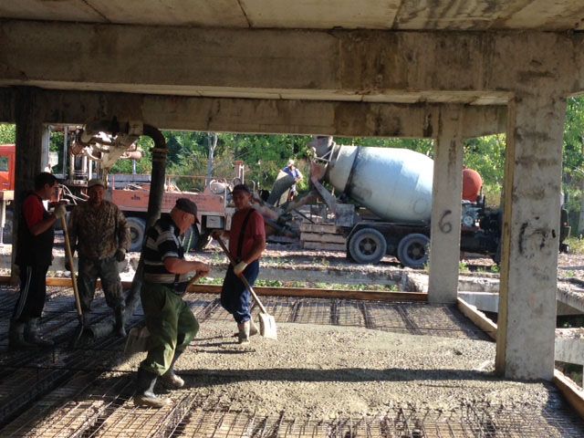 Этапы строительства