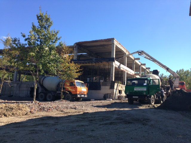 Этапы строительства