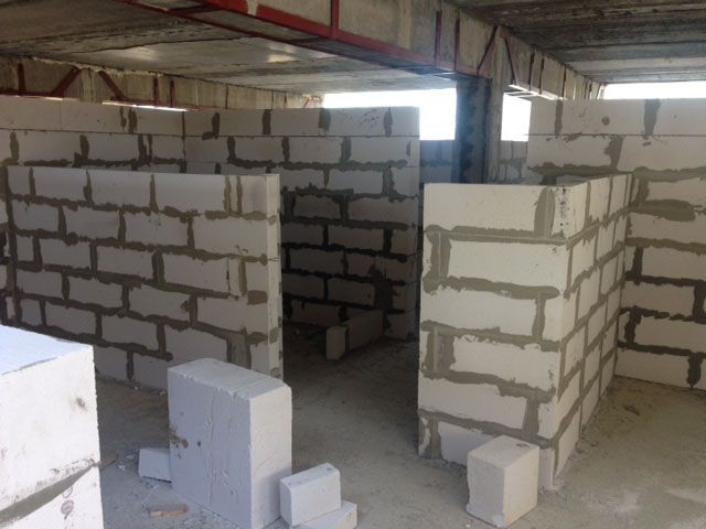 Этапы строительства